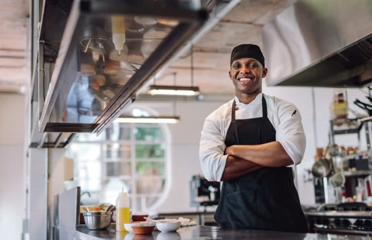 Professional Chef in Kitchen